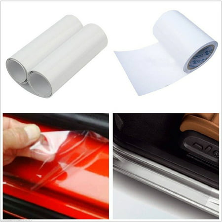6x60" Clear Door Sill Edge Paint Protection Scratches Vinyl film Sheet All Car